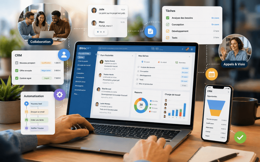 Bitrix24 : L’outil qui remet de l’ordre dans votre entreprise
