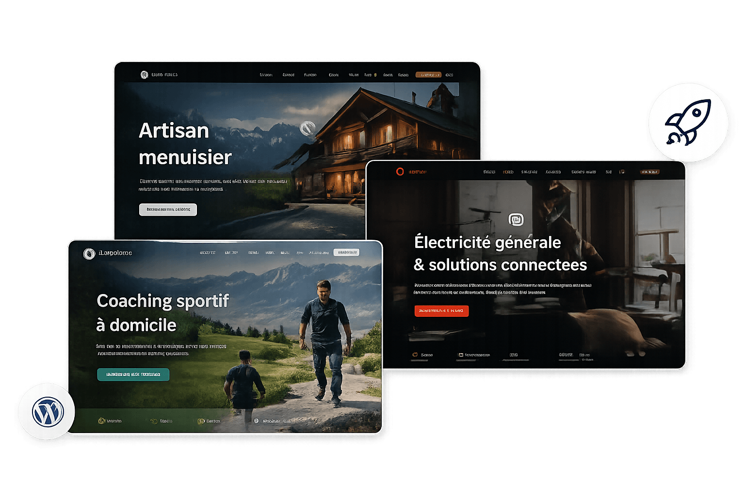 site pour professionnel locaux